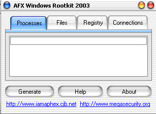 AFX Windows Rootkit 2003