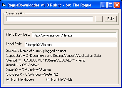 RogueDownloader 1.0 Public