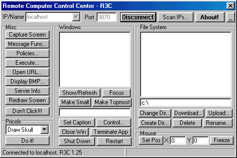 Remote Computer Control Center 1.45 (a & b) Remote Computer Control Center 1.45 (a & b)