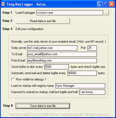 Tong Key Logger Tong Key Logger