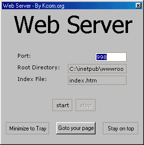 Web Server Web Server