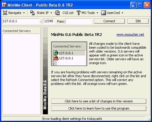MiniMo Public Beta 0.6 TR2 MiniMo Public Beta 0.6 TR2