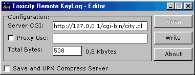 Toxicity Remote KeyLog Toxicity Remote KeyLog