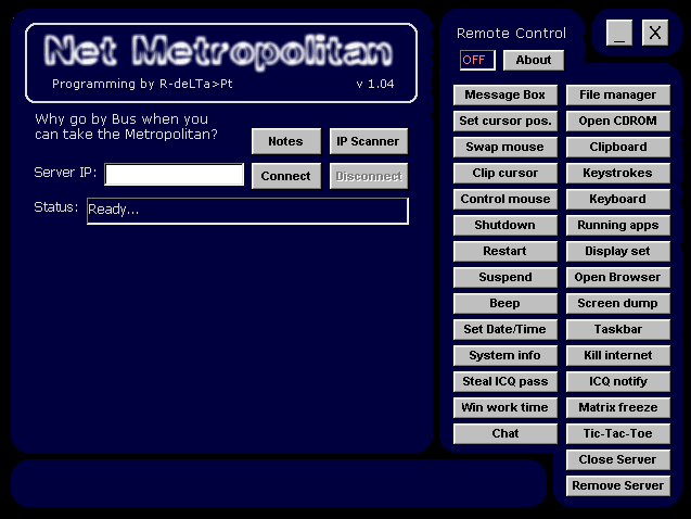 Net Metropolitan 1.04 Net Metropolitan 1.04