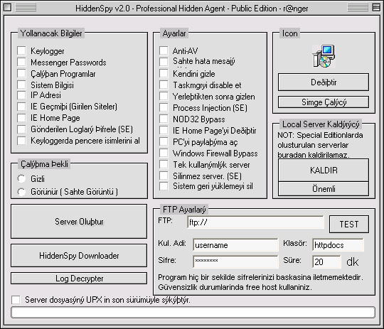 HiddenSpy 2.0 HiddenSpy 2.0