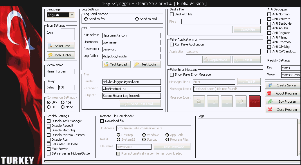 Tikky Keylogger Tikky Keylogger