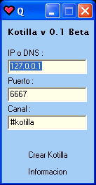 Kotilla 0.1 Kotilla 0.1