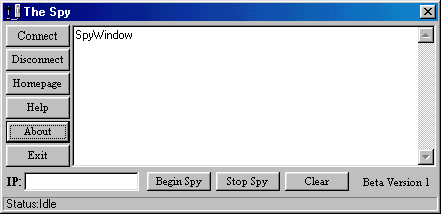 The Spy beta 1 The Spy beta 1