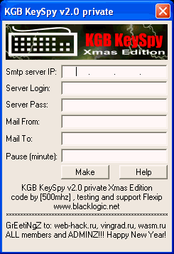 KGB KeySpy 2.0 private Xmas Edition KGB KeySpy 2.0 private Xmas Edition