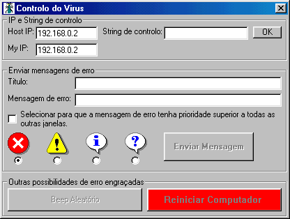 Controlo do Virus Controlo do Virus