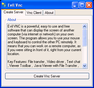 Evil VNC 1 Evil VNC 1
