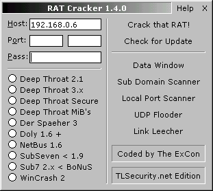 RAT Cracker 1.4.0 RAT Cracker 1.4.0
