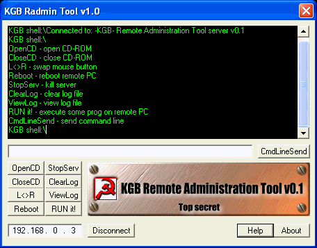 KGB Radmin Tool 0.1 KGB Radmin Tool 0.1