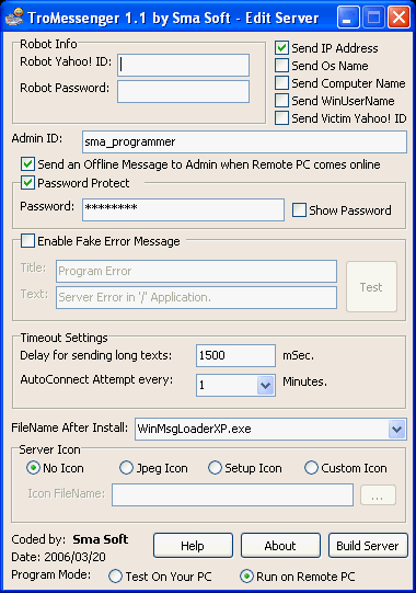 TroMessenger 1.1 TroMessenger 1.1