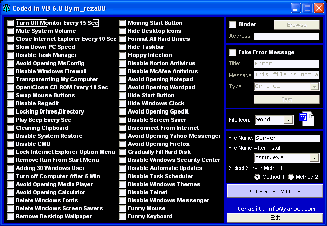 TeraBIT Virus Maker 2.6 TeraBIT Virus Maker 2.6