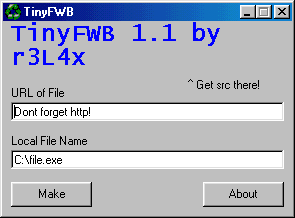 TinyFWB 1.1 TinyFWB 1.1