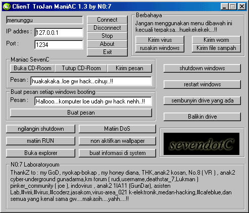 Trojan Maniac 1.3 Trojan Maniac 1.3