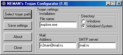 NEMAN's Trojan 1.0 NEMAN's Trojan 1.0