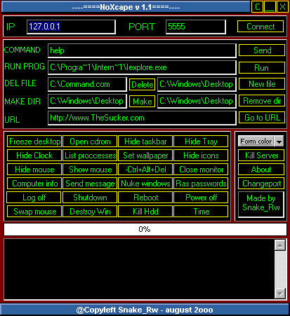 NoXcape 1.1 NoXcape 1.1