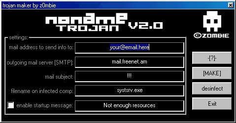 Noname Trojan 2.0 Noname Trojan 2.0