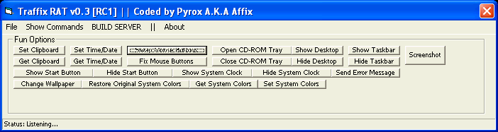 Traffix RAT 0.3 Traffix RAT 0.3