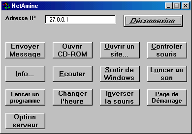 NetAmine 4.10.1998 NetAmine 4.10.1998