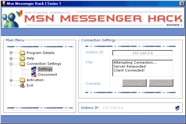 MSN Messenger Hack 1.0.2 v1 MSN Messenger Hack 1.0.2 v1