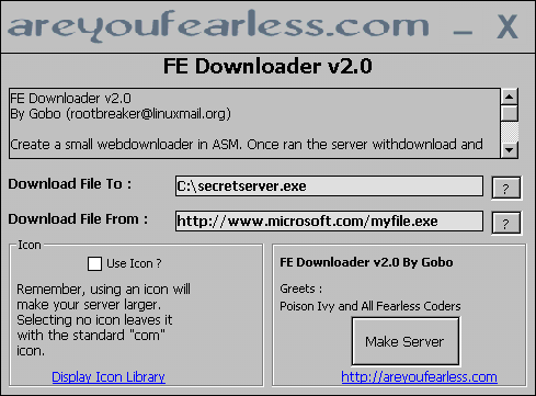 Fearless Webdownloader 2.0 Fearless Webdownloader 2.0