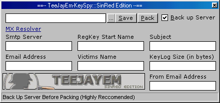 TeeJayEm Keylogger 1.0 (a) TeeJayEm Keylogger 1.0 (a)