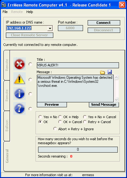 ErrMess 4.1 RC 1 ErrMess 4.1 RC 1