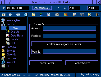 NinjaSpy 2003 Beta NinjaSpy 2003 Beta